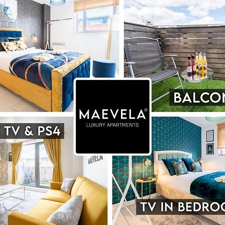 Maevela Apartments - Ultra Lavish Luxury 2 Bed Apartment City Centre - With Balcony - Free Secure Parking - Ps4 & Smart Tv'S Birmingham Zewnętrze zdjęcie