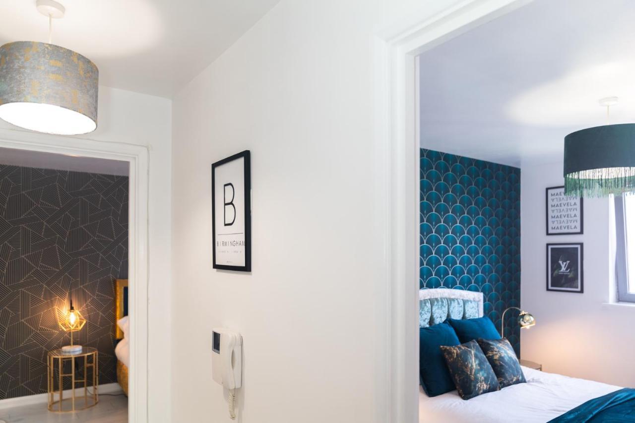 Maevela Apartments - Ultra Lavish Luxury 2 Bed Apartment City Centre - With Balcony - Free Secure Parking - Ps4 & Smart Tv'S Birmingham Zewnętrze zdjęcie
