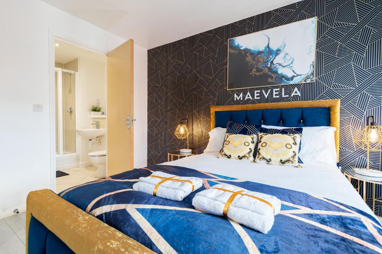 Maevela Apartments - Ultra Lavish Luxury 2 Bed Apartment City Centre - With Balcony - Free Secure Parking - Ps4 & Smart Tv'S Birmingham Zewnętrze zdjęcie