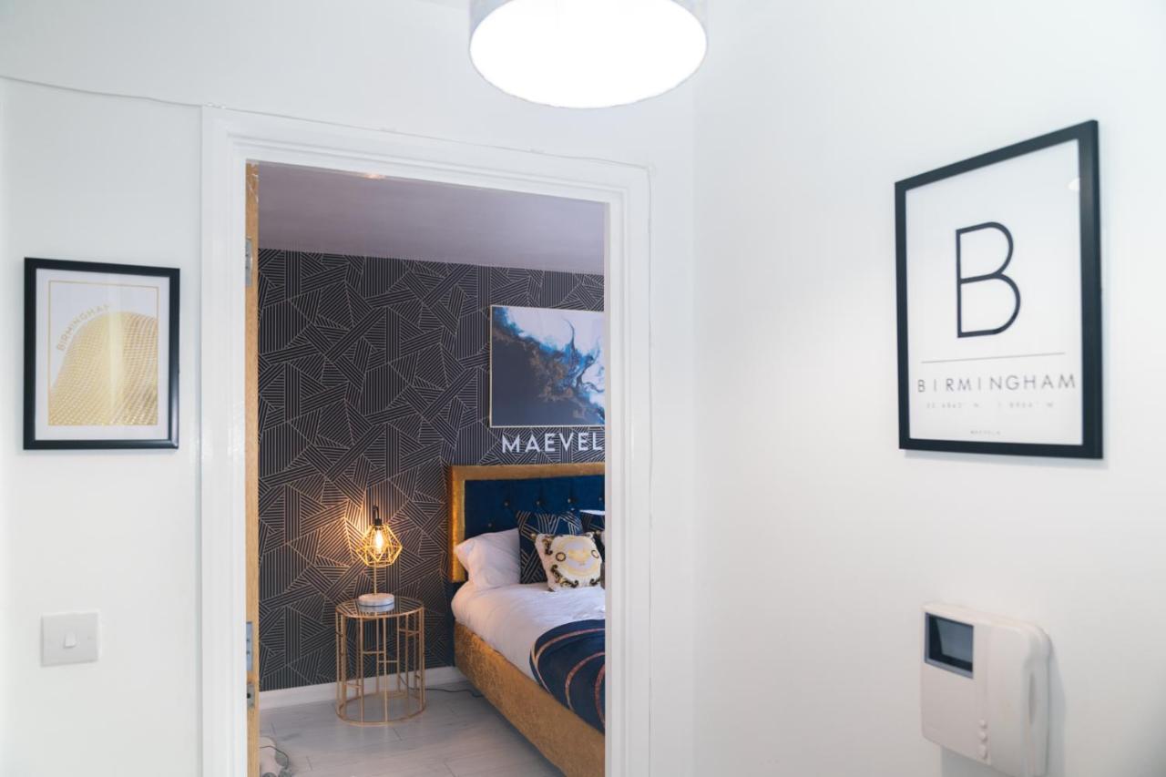 Maevela Apartments - Ultra Lavish Luxury 2 Bed Apartment City Centre - With Balcony - Free Secure Parking - Ps4 & Smart Tv'S Birmingham Zewnętrze zdjęcie