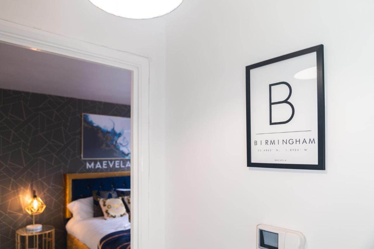 Maevela Apartments - Ultra Lavish Luxury 2 Bed Apartment City Centre - With Balcony - Free Secure Parking - Ps4 & Smart Tv'S Birmingham Zewnętrze zdjęcie