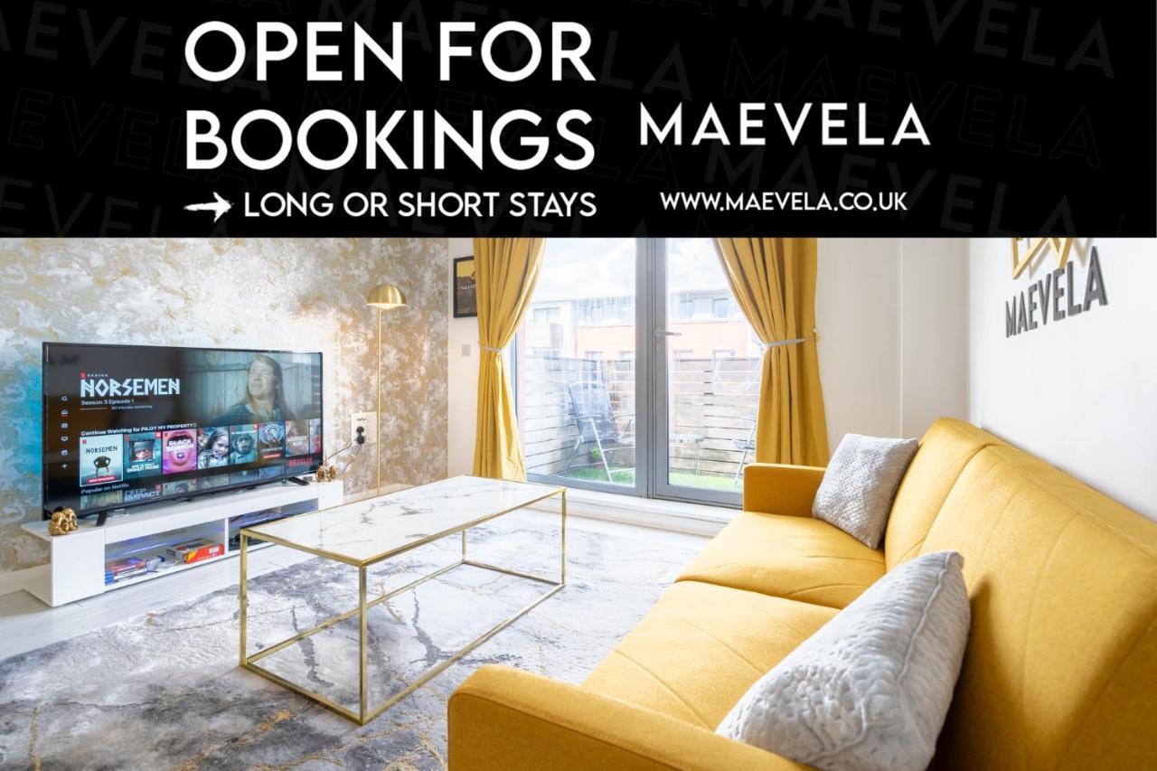 Maevela Apartments - Ultra Lavish Luxury 2 Bed Apartment City Centre - With Balcony - Free Secure Parking - Ps4 & Smart Tv'S Birmingham Zewnętrze zdjęcie